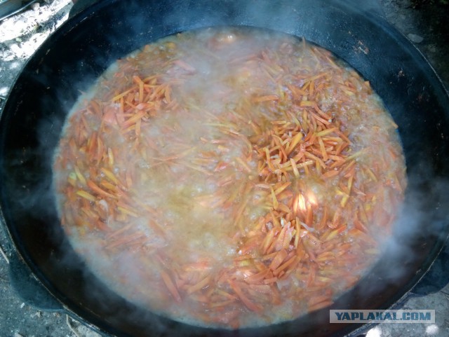 Большой плов (по уйгурски)