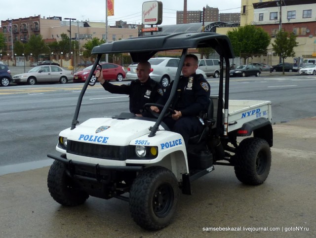 Автомобили нью-йоркской полиции