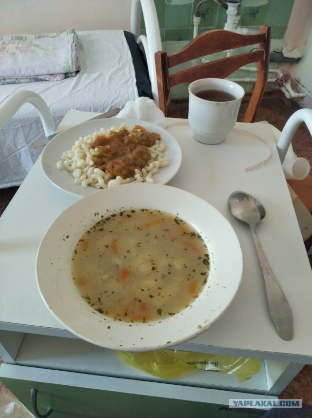 Больничная еда в разных странах.