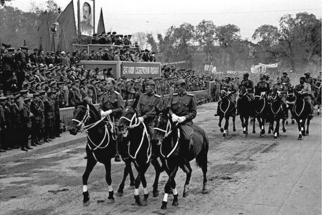 Парад Победы над Японией в Харбине, 1945 год