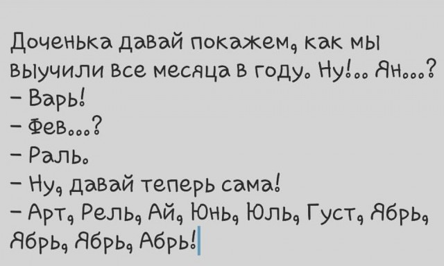 Повторение пройденного.