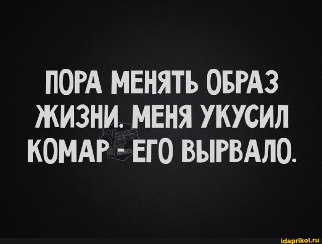 Почему не кусают комары?