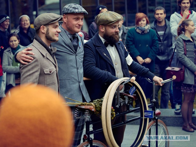 Киевский «Tweed Run» 2013