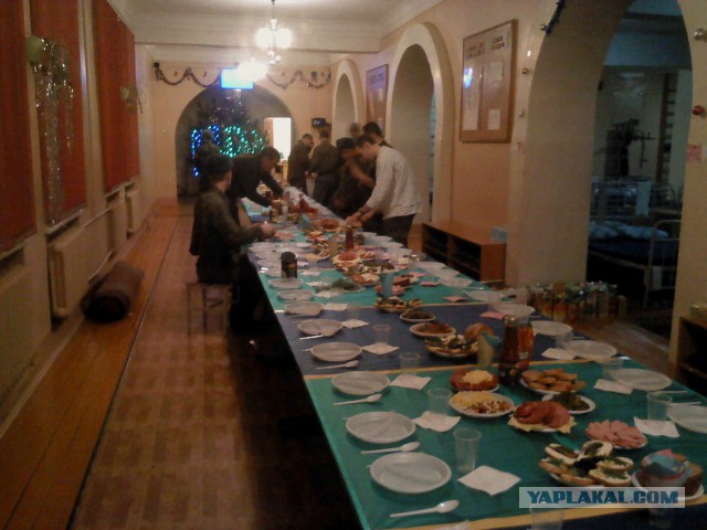 Новый Год в российской армии