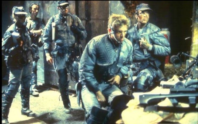 Кадры со съемочной площадки "Терминатора"