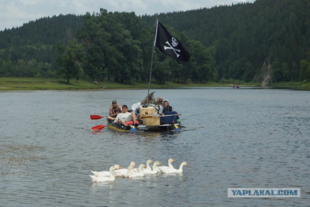 Сплав по реке Белая (Башкирия). Лето 2015