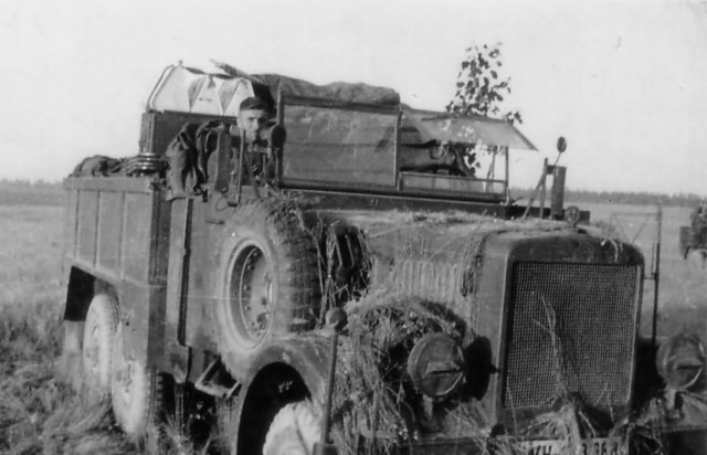 Фронтовой грузовик вермахта Einheitsdiesel