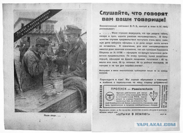 Фашисткие листовки