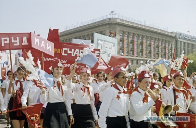 Советский первомай, как отмечали первомай в СССР