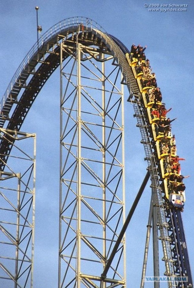 Американская горка Millenium Force (43 фото+видео)