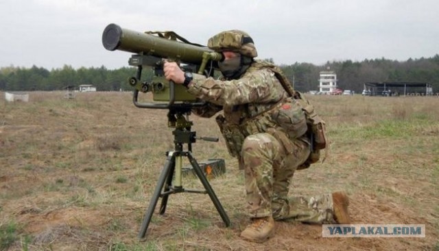 Момент уничтожения танка Challenger 2 из ПТРК "Корнет"