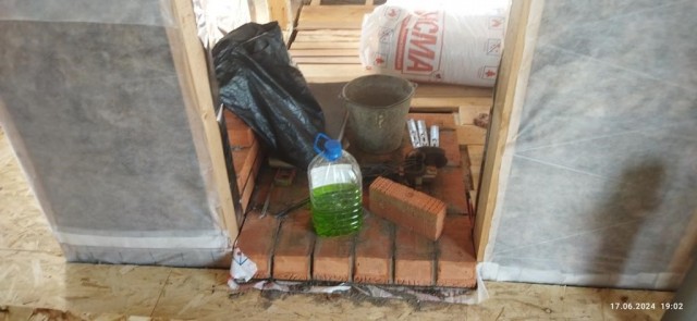 Дачный домик с баней часть 2