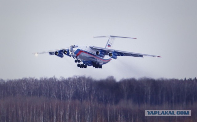 Что внутри у Ил-76?