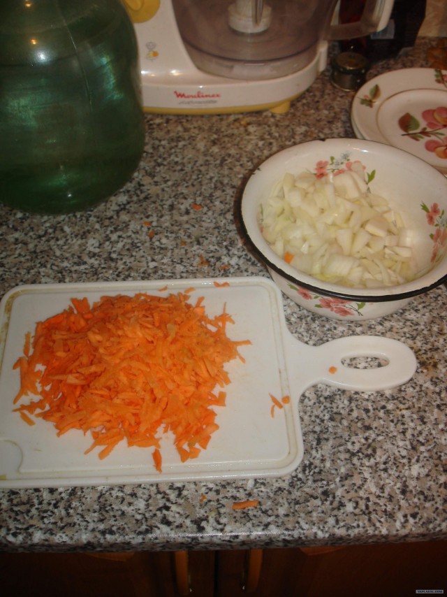 Тушёный картофель с грибами