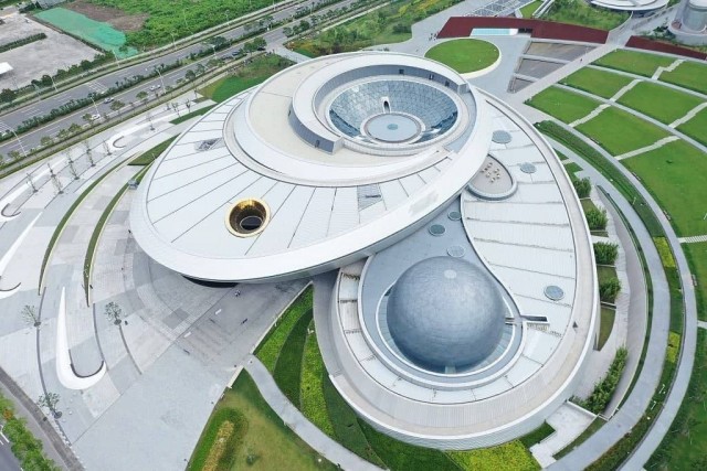 Самый большой астрономический музей в мире открылся в Шанхае