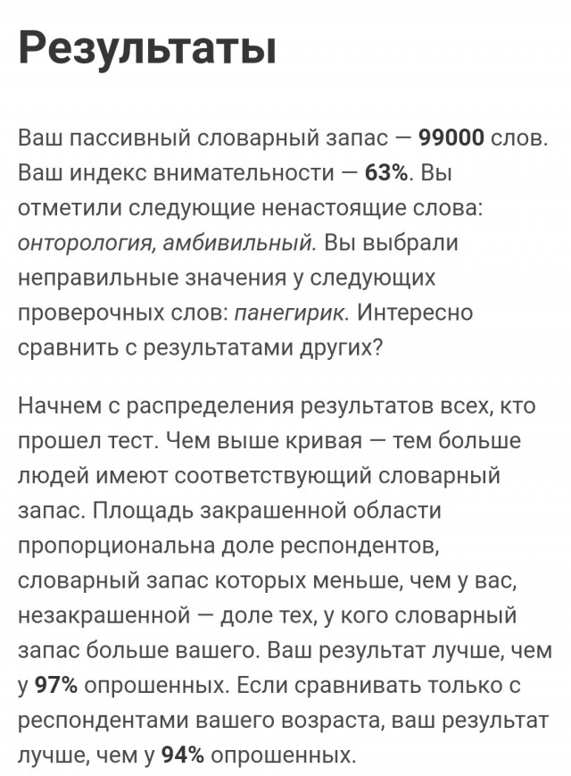 Тест: сколько слов русского языка вы знаете?