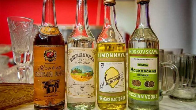 Винная карта СССР: крепкий алкоголь