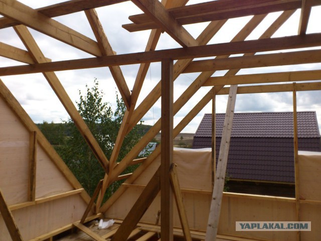 Строительство дачи.