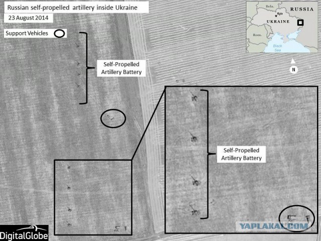 НАТО показала фотографии российской техники