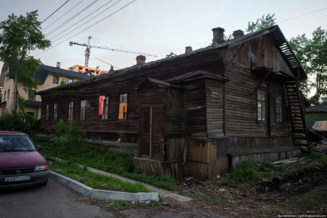 Бараки. Как жило большинство советских граждан