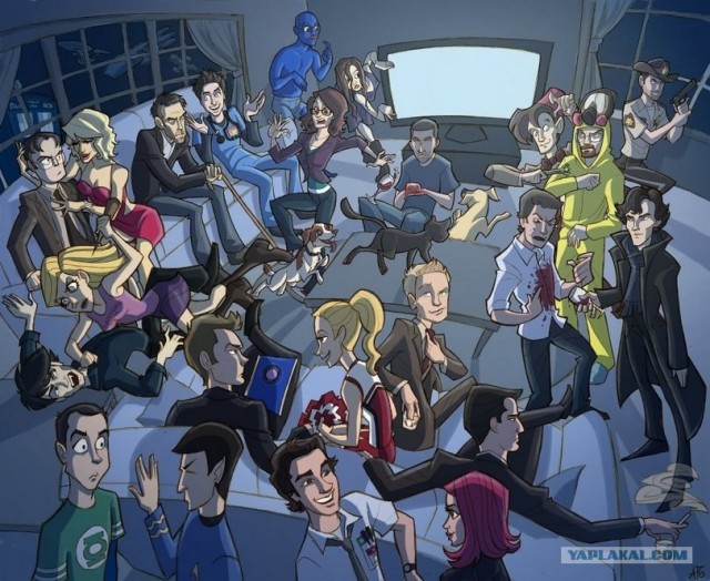 За кадром THE BIG BANG THEORY