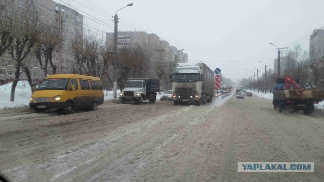 Снежный ад в Москве - большой фотоотчет