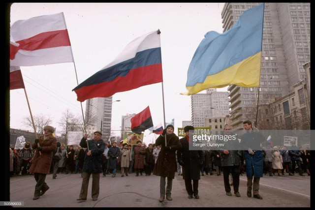 1991. Москва в объективе западных корреспондентов