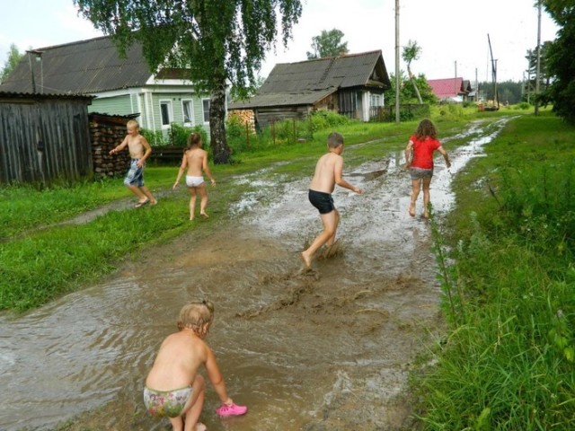 Каникулы в деревне