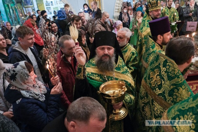 Карантин и вербное воскресенье