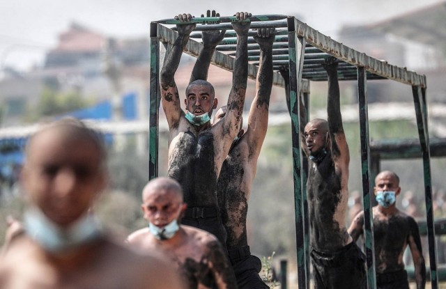 Тренировки новобранцев ХАМАС в Газе