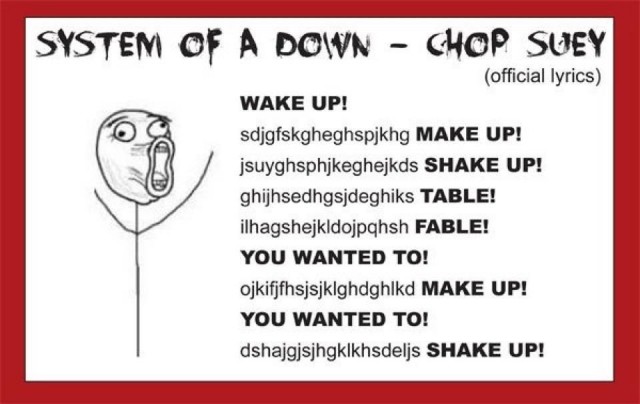 System of a Down: рок против..