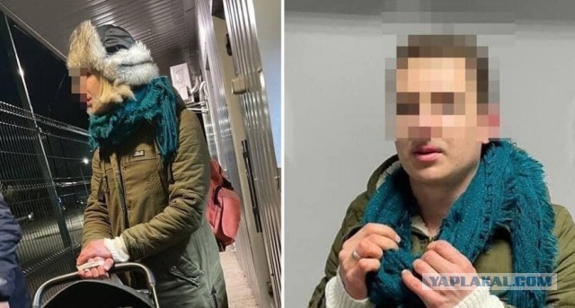 Житель Киева в парике и с макияжем пытался сбежать с Украины