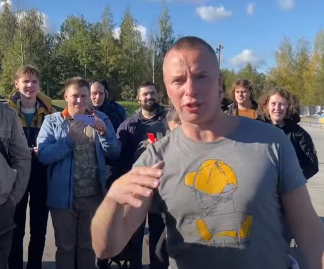 Андрей Пыж вышел на свободу (МШ)