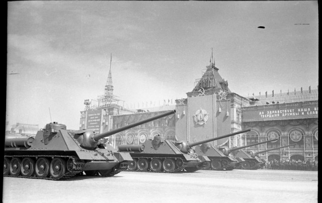 Военный парад весна 1951 года. Часть 2.