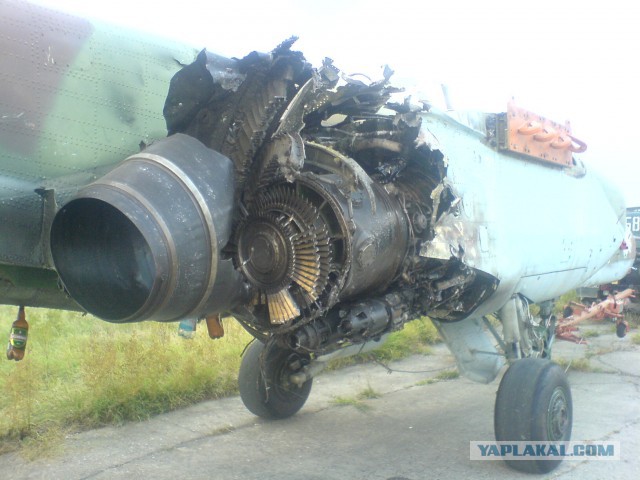В Славянске удалось сбить Су-25!