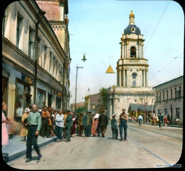 Москва 1931-ого года в цвете.