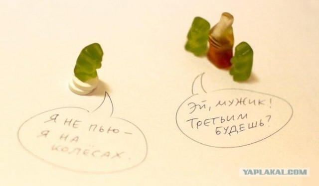 Жизнь мармеладных мишек (10 фото)