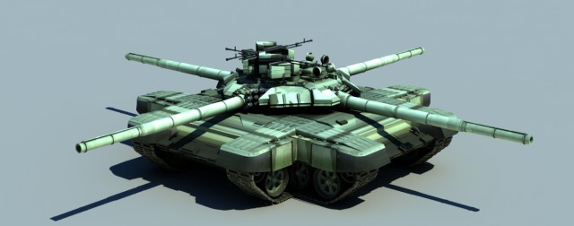 Двухбашенный танк