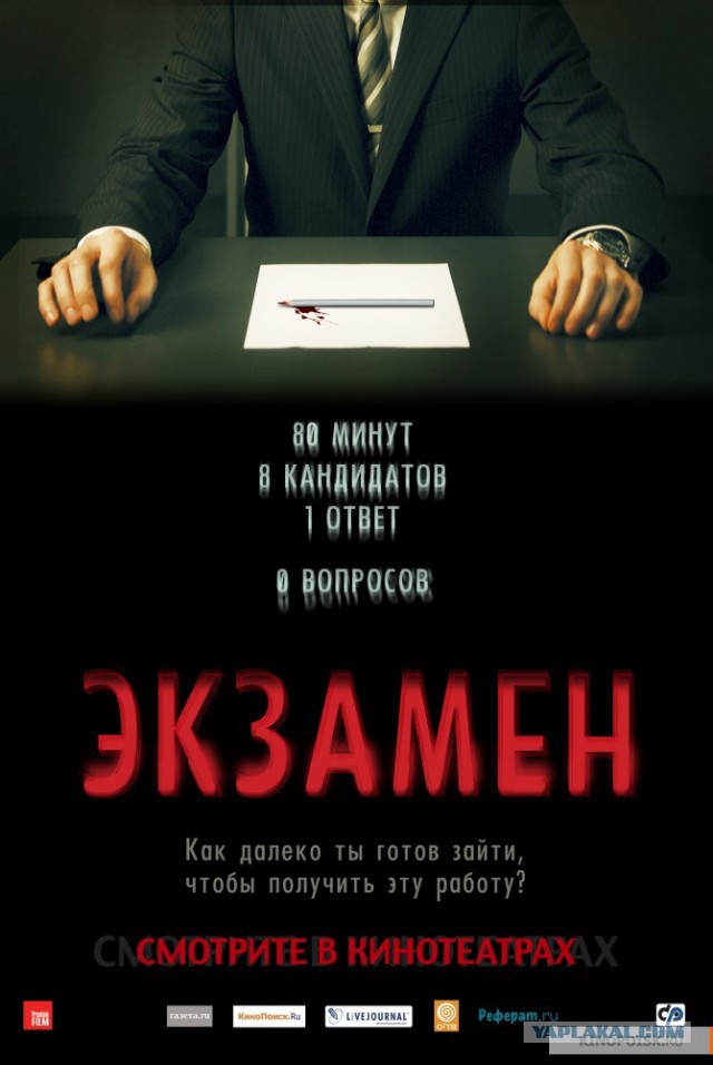 Фильмы с неожиданным / шокирующим финалом