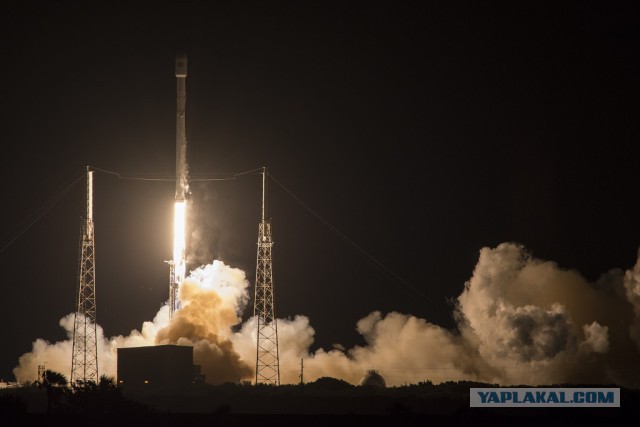Запуск JCSAT-14 на Falcon-9