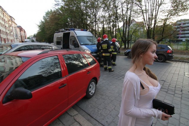 Сексуальные девушки на городских улицах