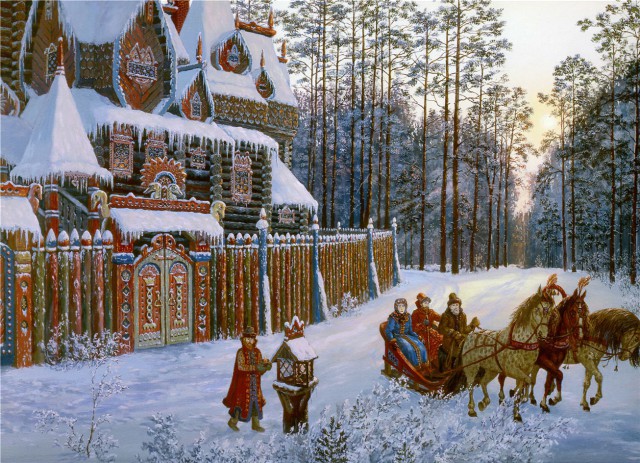 Всеволод Иванов - славянские картины