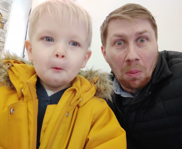 Большие папы и маленькие дети