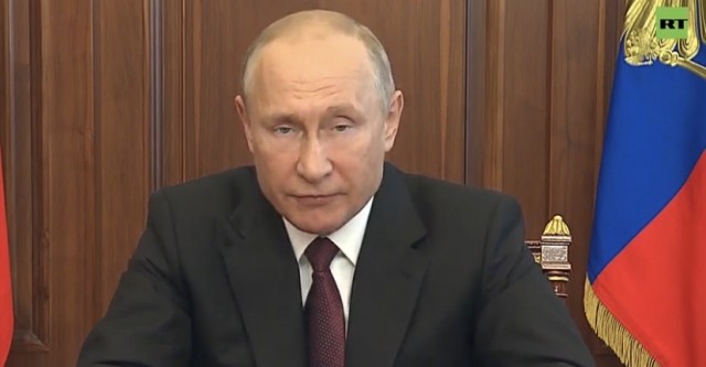 Обращение Президента РФ Владимира Путина