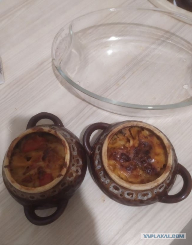 Макаронная запеканка с тунцом и моцареллой