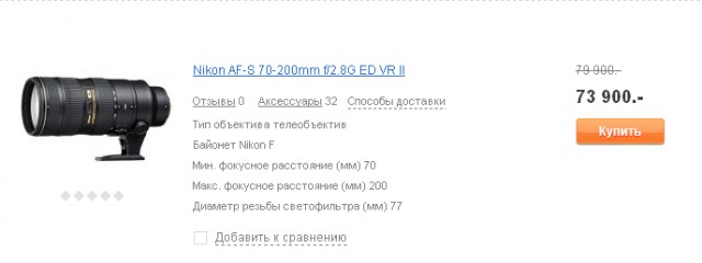Кража объектива в Питере