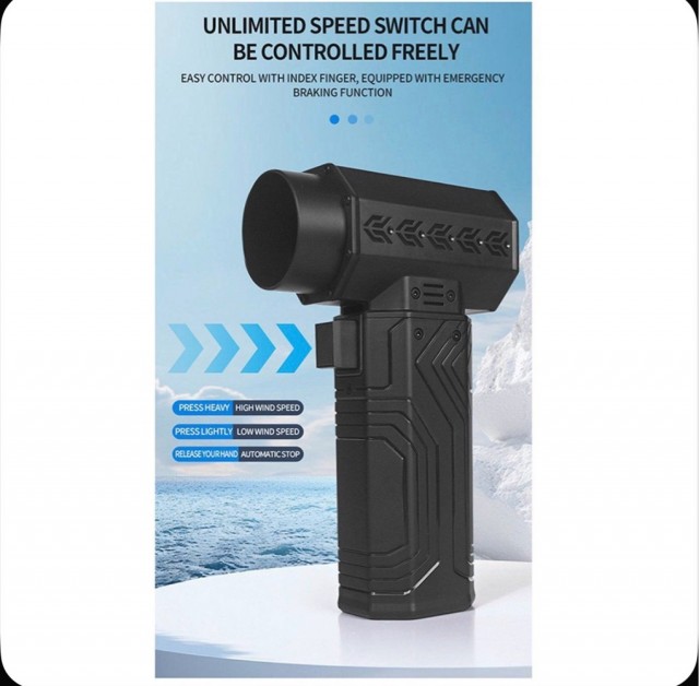 Смотрите что нашел за 2000 рублей, воздуходувка с вентилятором 40 мм