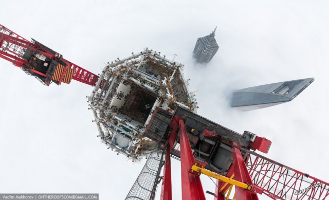 Shanghai Tower (650 meters).