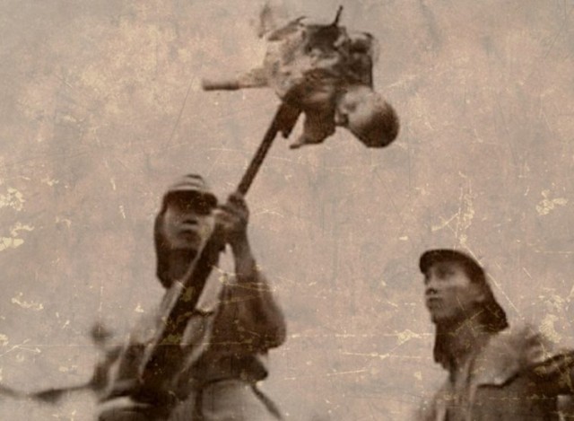 Японский агитационный плакат, объясняющий зачем нужна армия