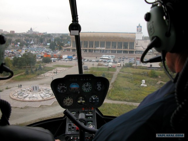 Челябинск с вертолета